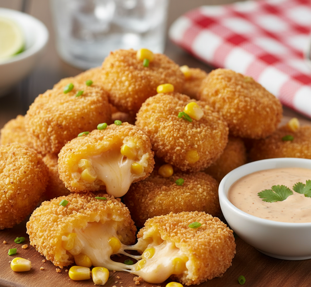 CHEESE CORN NUGGETS